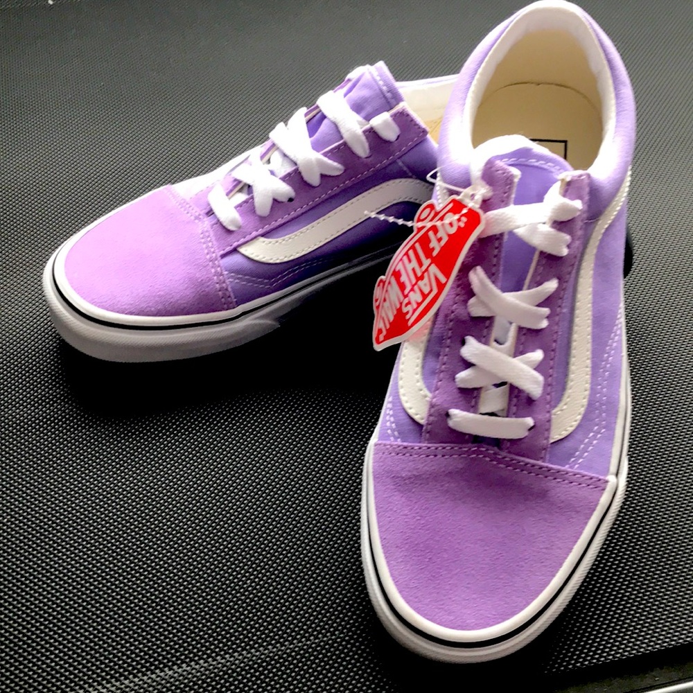 Lavender Vans, NEW